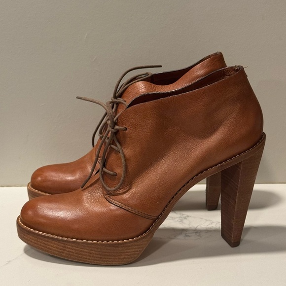 Cole Haan - Stephanie Brown Leather Women's Ankle Boots - Picture 3 of 13
